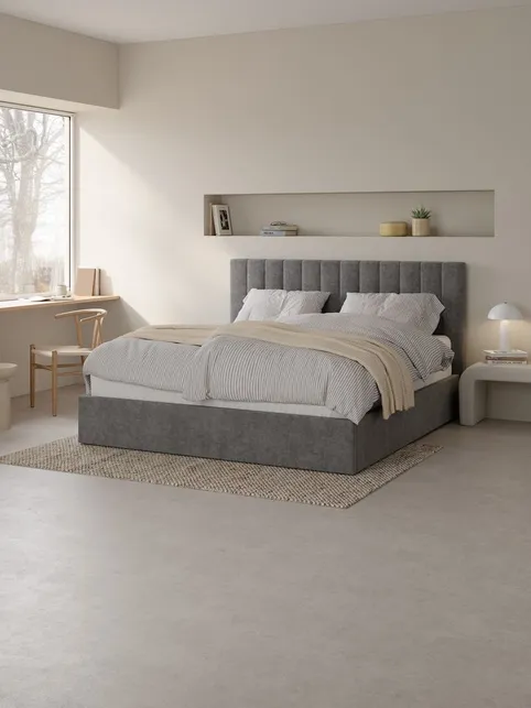 Topmadras 90x200cm KVISTEN hvid