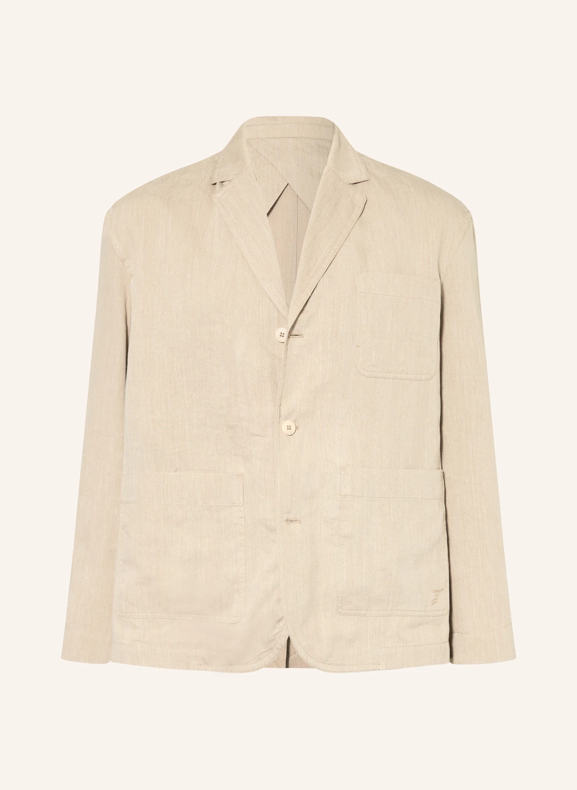 JACQUEMUS Overjacket LA VESTE PASTRO mit Leinen