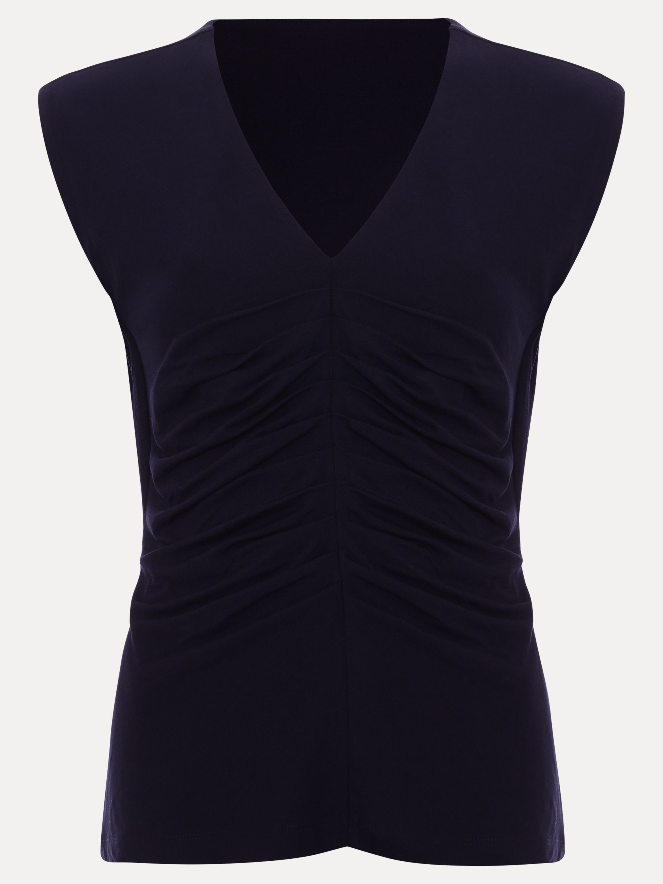 Phase Eight Taia Pleat Front V Neck Top