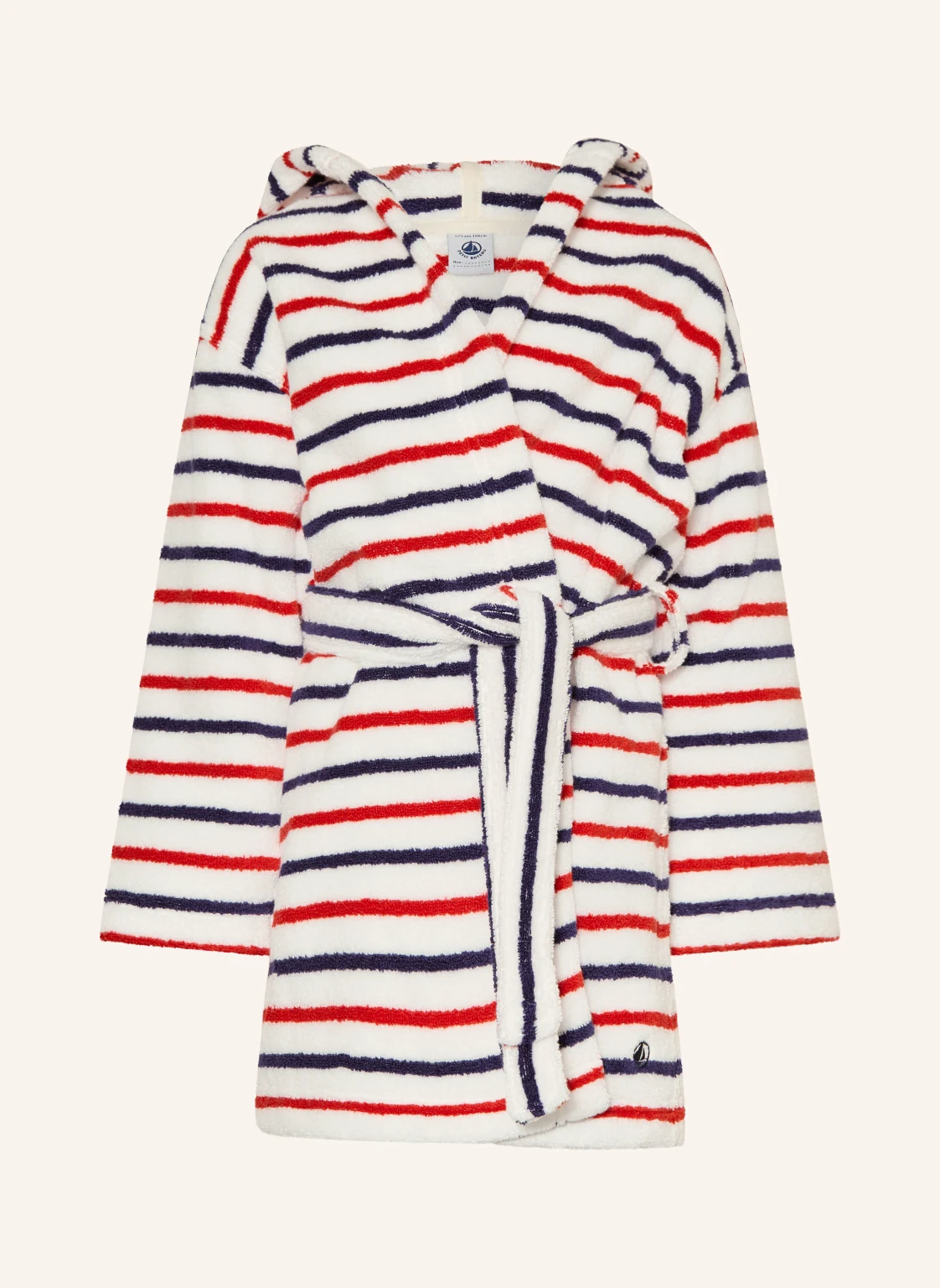 PETIT BATEAU Bademantel mit Kapuze
