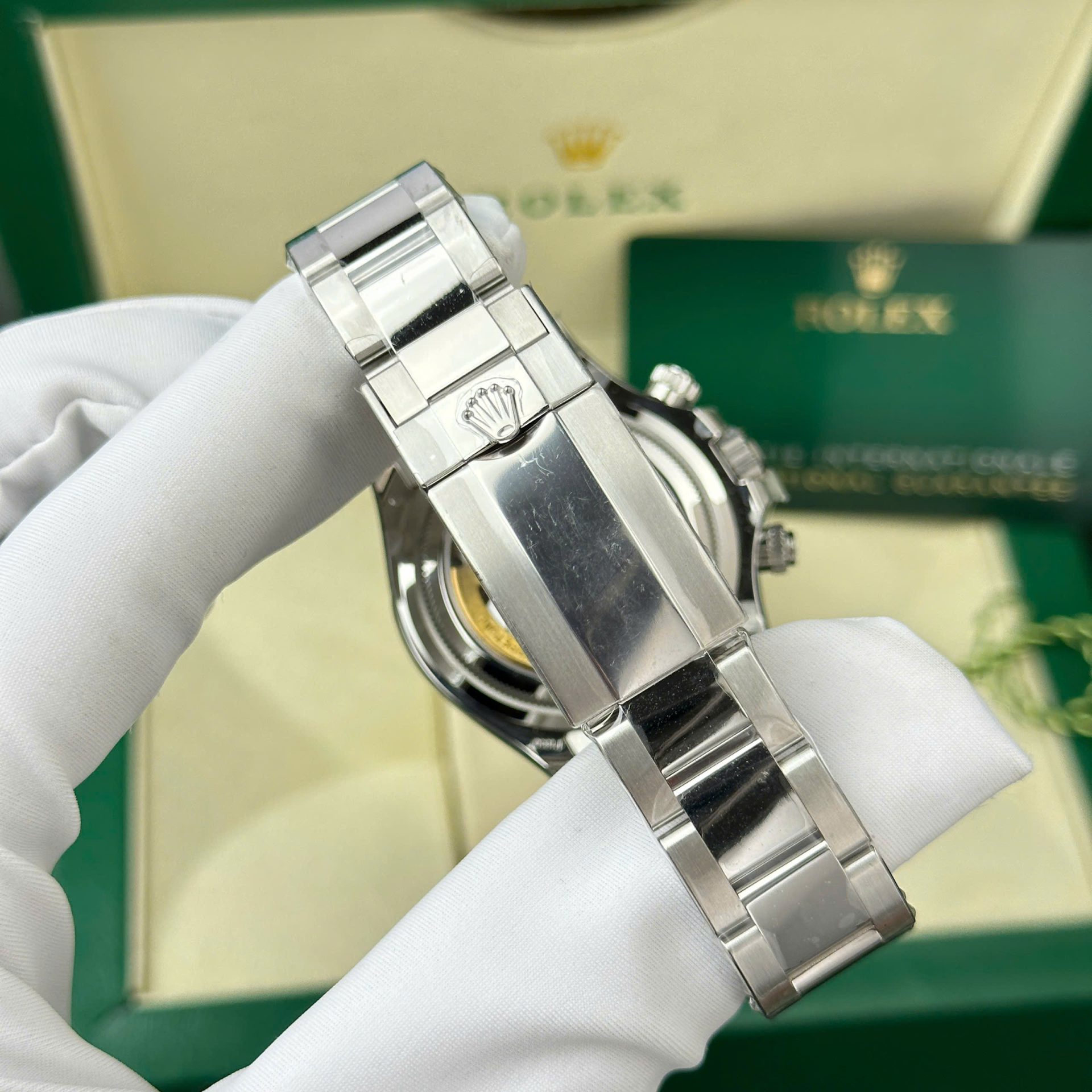 Rolex Daytona 126506 904L Steel Ice Blue Dial 40mm Oyster Super Clone