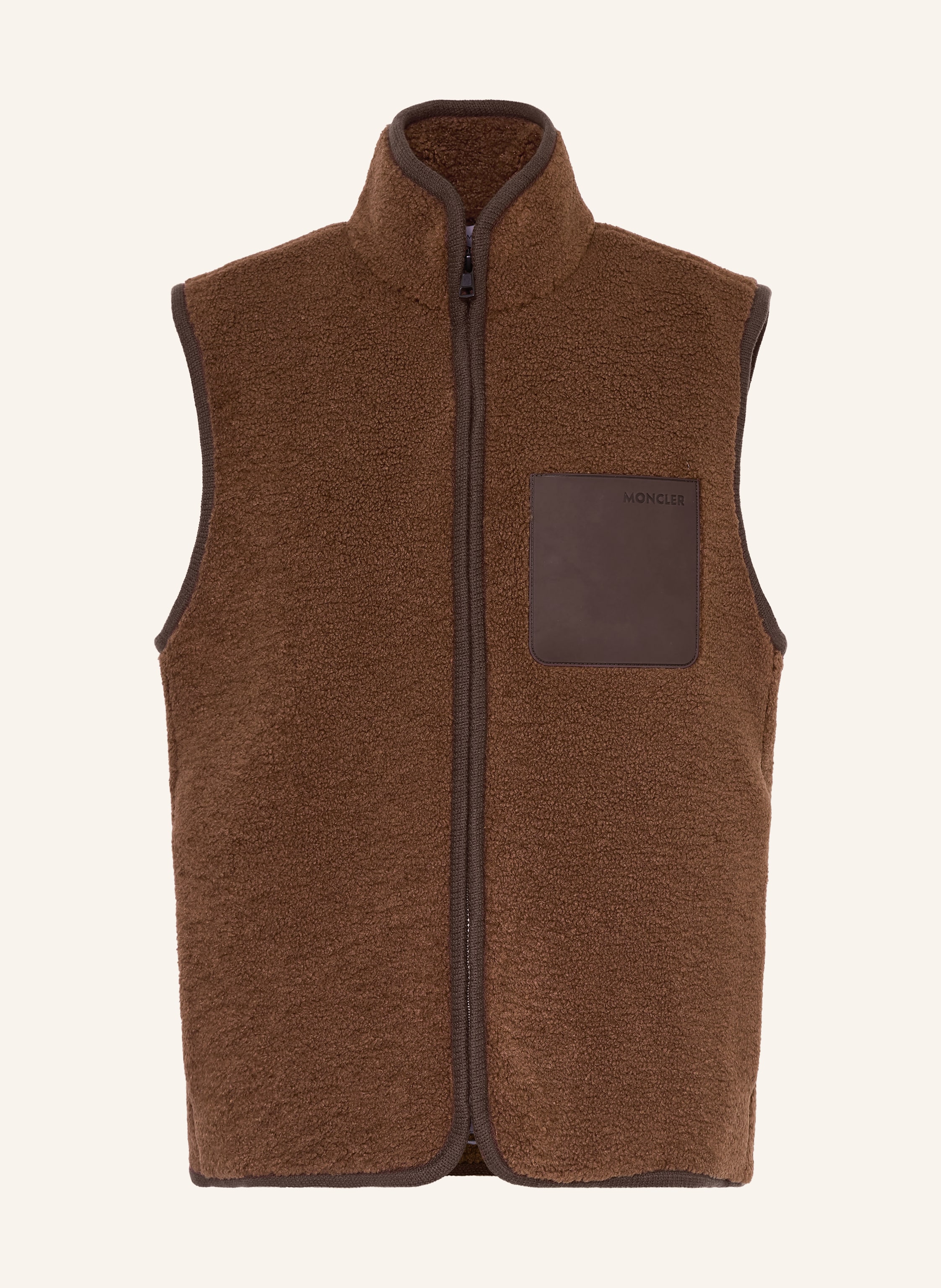 MONCLER Teddyfell-Weste
