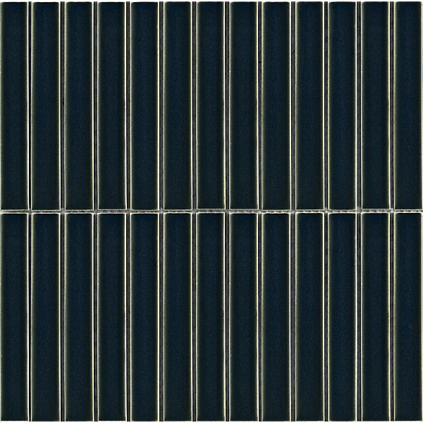 Mosaïque pour salle de bains et cuisine Kit-Kat Piano Bleu marine 29,6 x 29,9 cm Intérieur/Extérieur