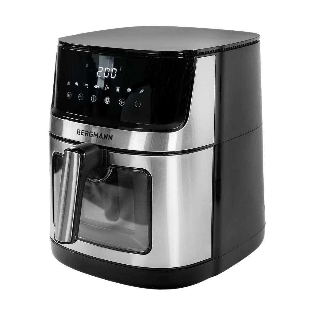 Frytkownica Beztłuszczowa 7,5L BERGMANN AirFryer 2000W 8 Programów