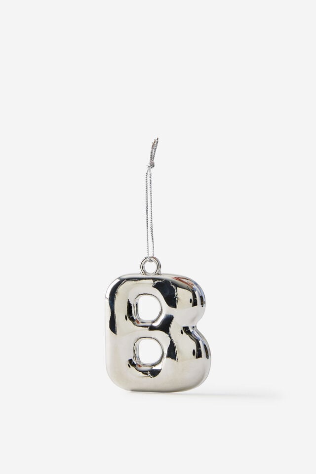 Alphabet Christmas Ornament