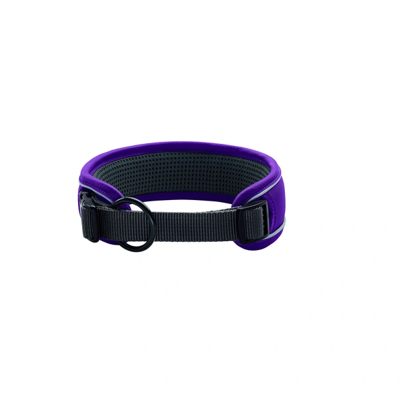 Halsung, Gr. M, violett/grau
