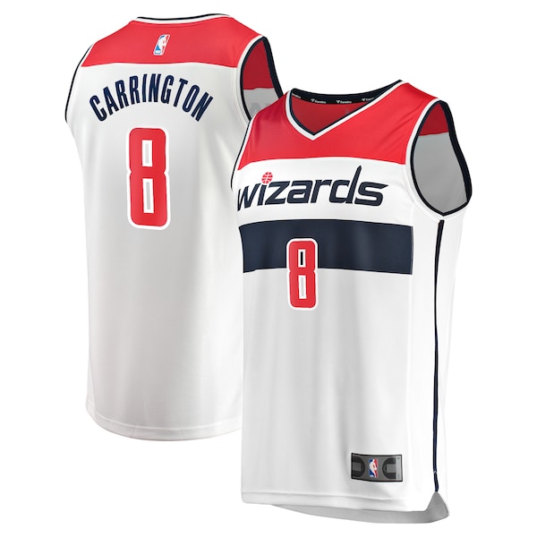 Carlton Carrington Washington Wizards  Youth Fast Break Replica Player Jersey - Association Edition - White