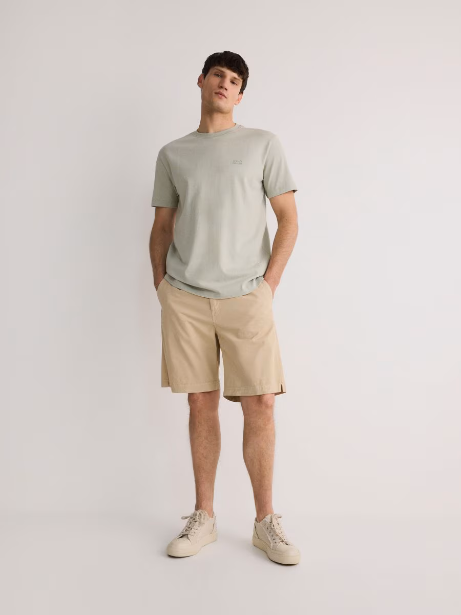Plain Chino Shorts
