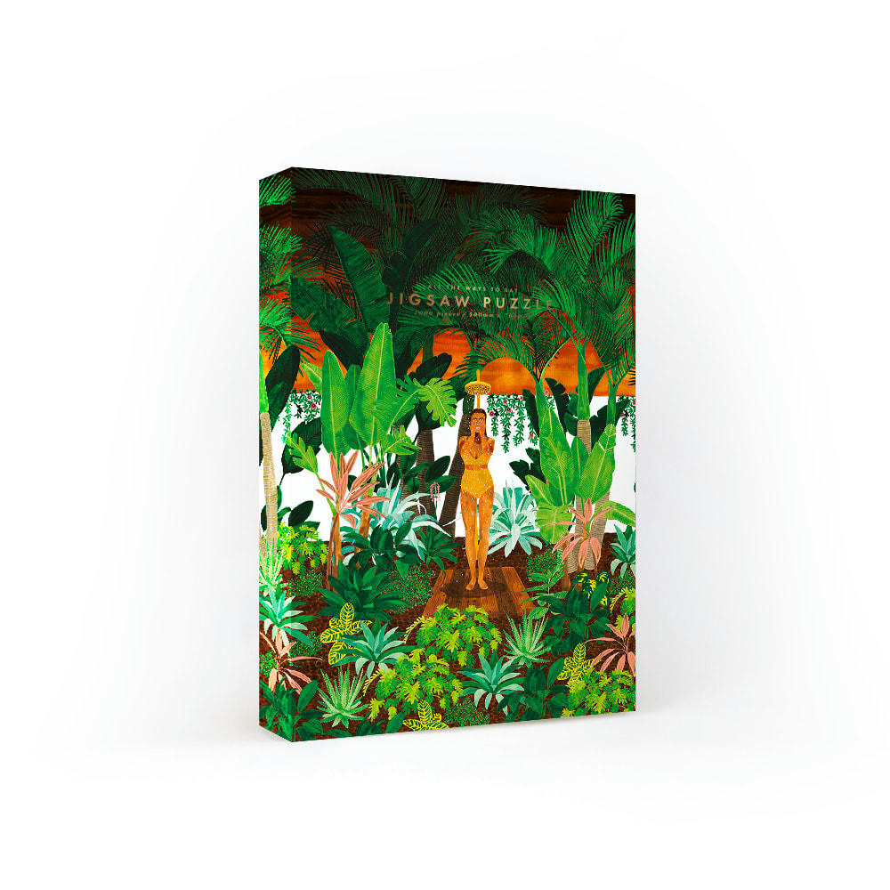 - Puzzle adulte 1000 pièces Summer shower Fabriqué en France