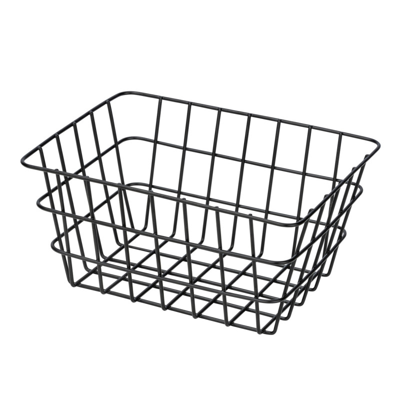 Box de rangement Viana noir WENKO