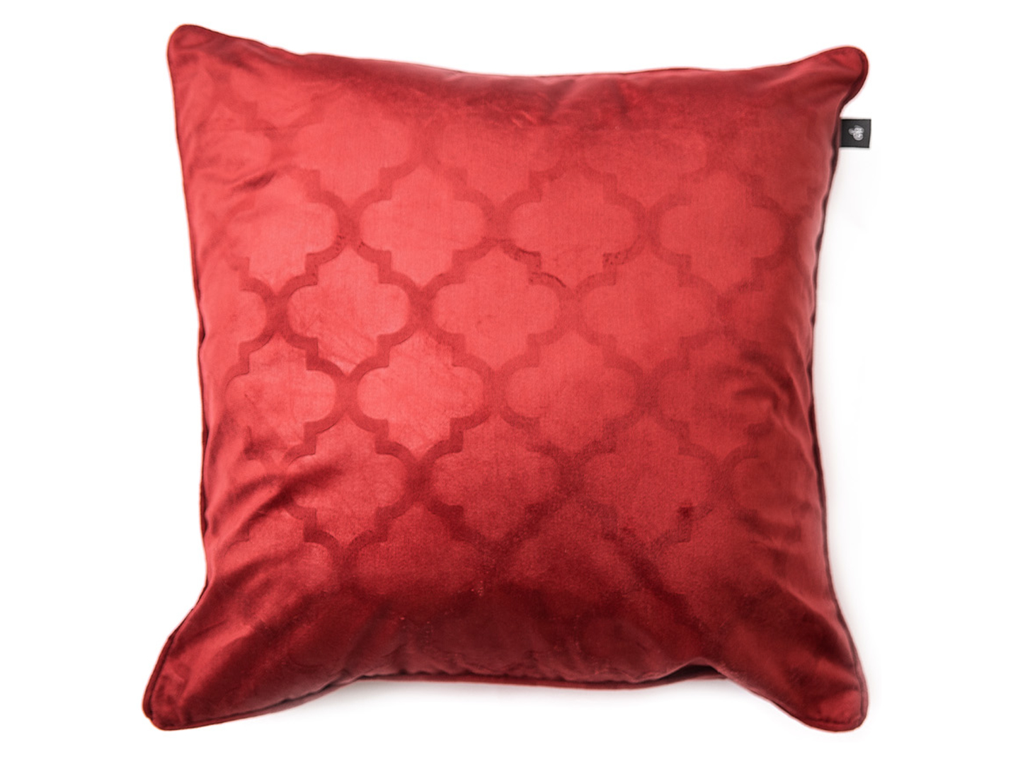 Poszewka dekoracyjna Marocco Chic Merlot 45x45 cm czerwona