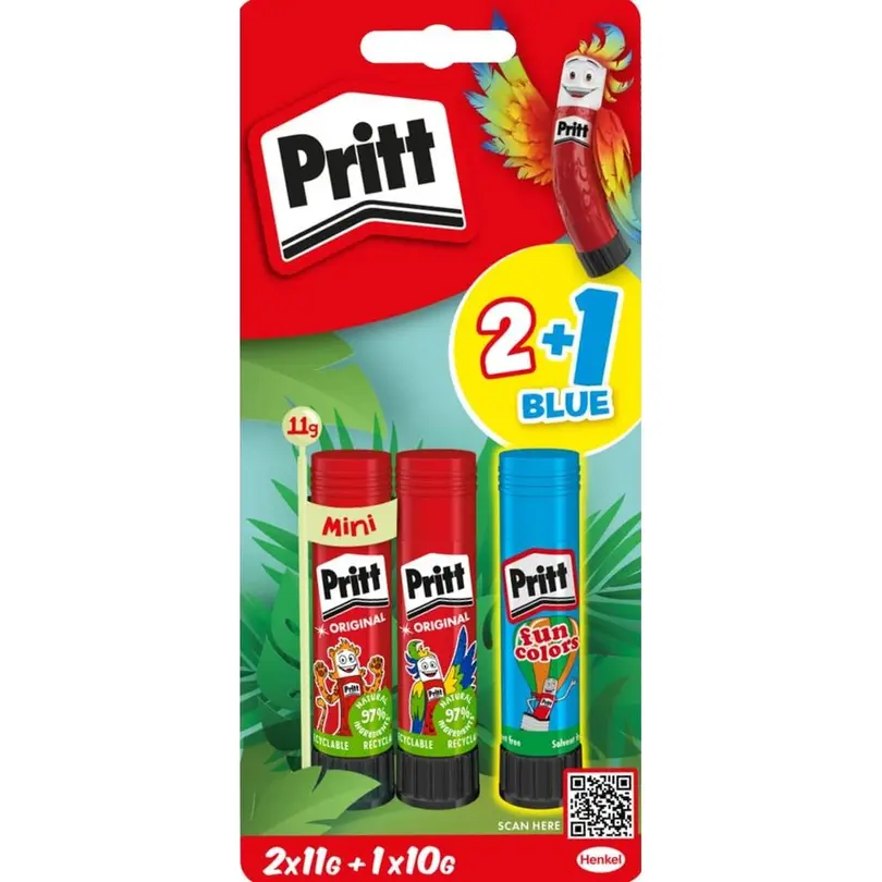Bastelset 3er-Set Pritt