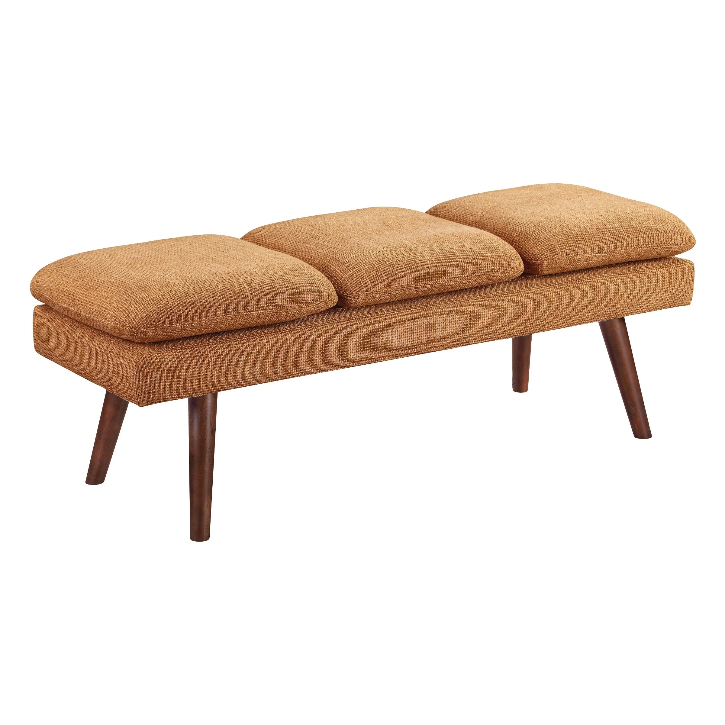Amanda 54 Mid-Century Bench