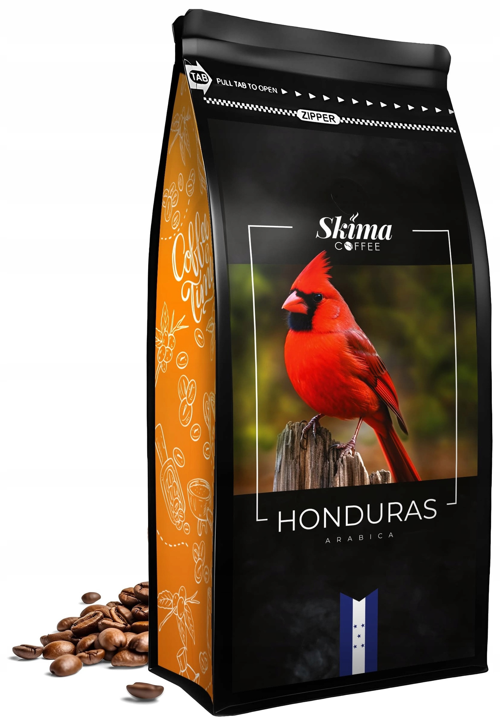 Kawa ziarnista 1kg Honduras 100% Arabica Świeżo Palona do ekspresu