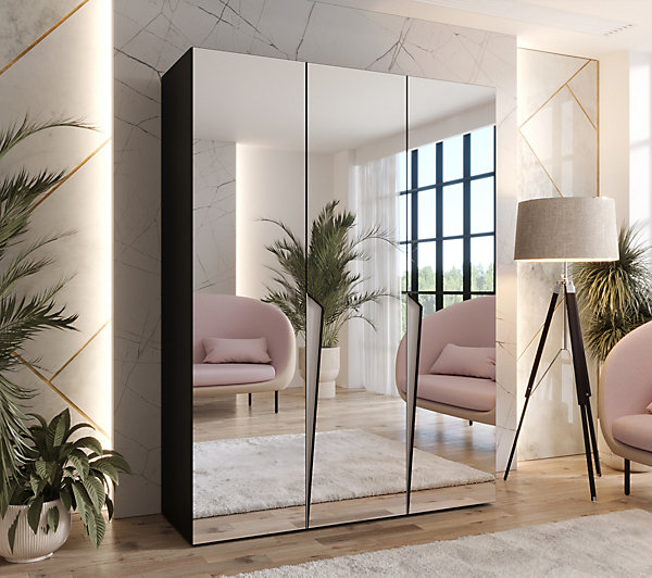Armoire a portes battantes Piano 3 150 x H. 202 x P. 52, 3 portes