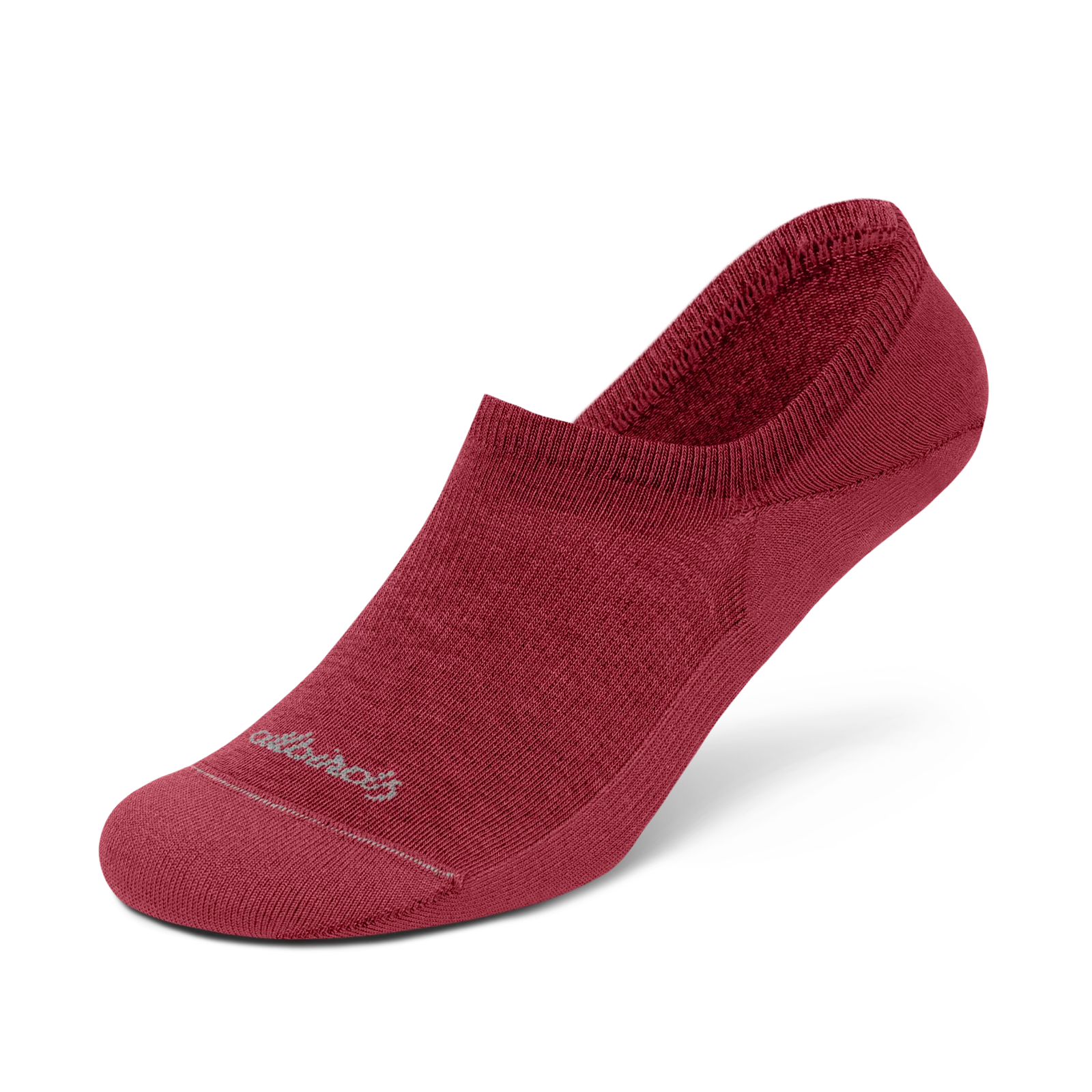 Anytime No Show Sock - Botanic Red