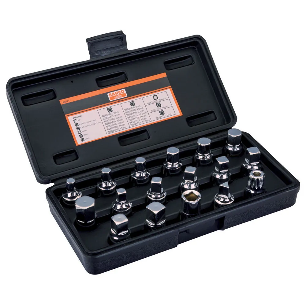 Bahco Set Of 17 Oil Change S cup