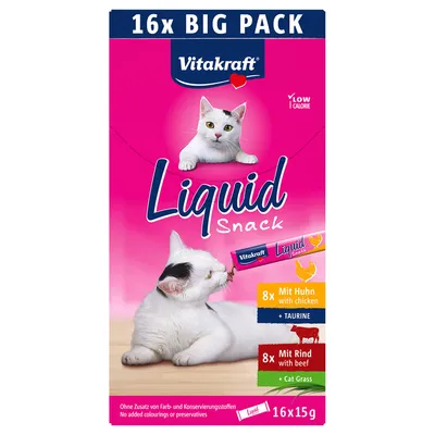 Vitakraft Cat Liquid Snack Multipack