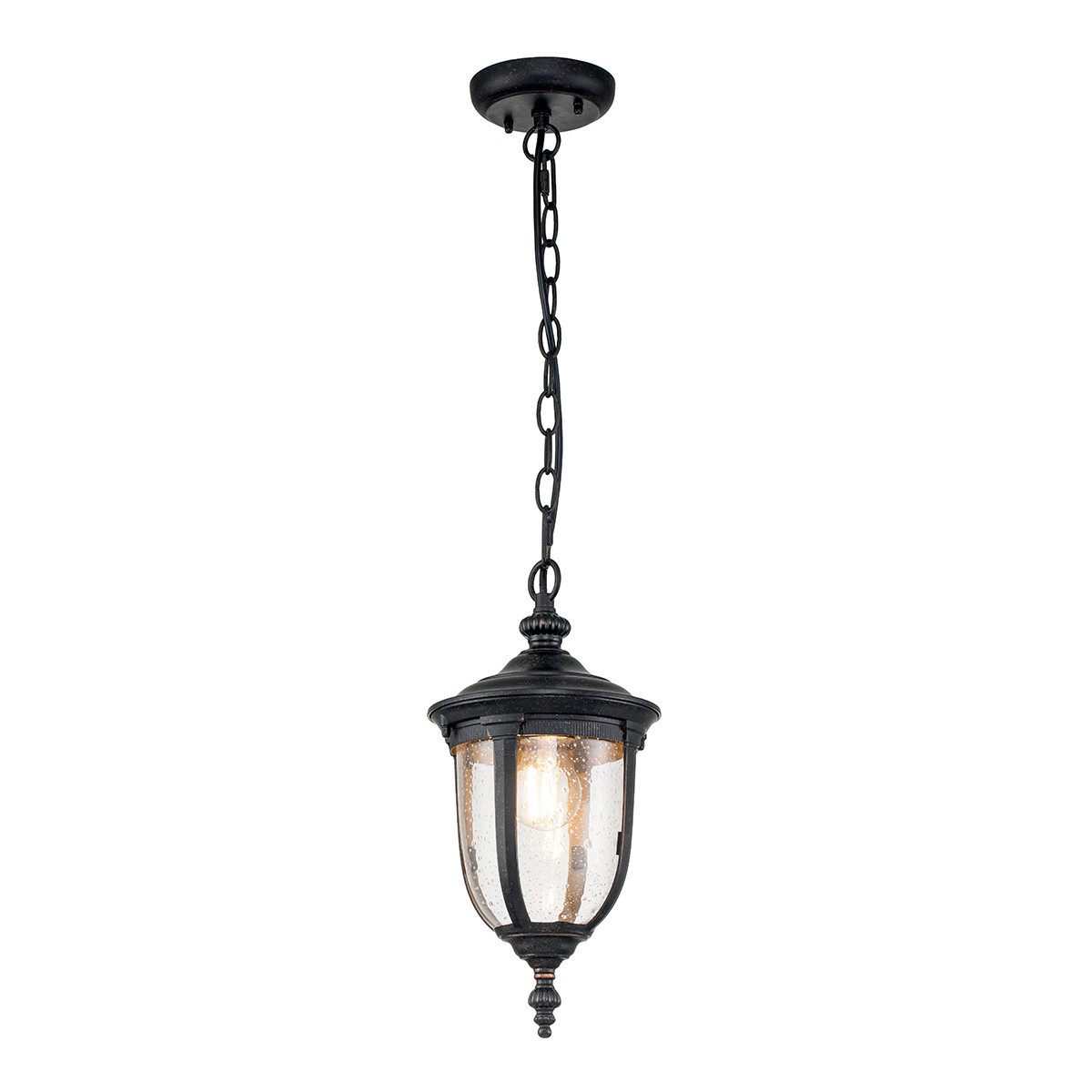Lampa sufitowa zewnętrzna Cleveland postarzany brąz 1xE27x60W IP44 Elstead