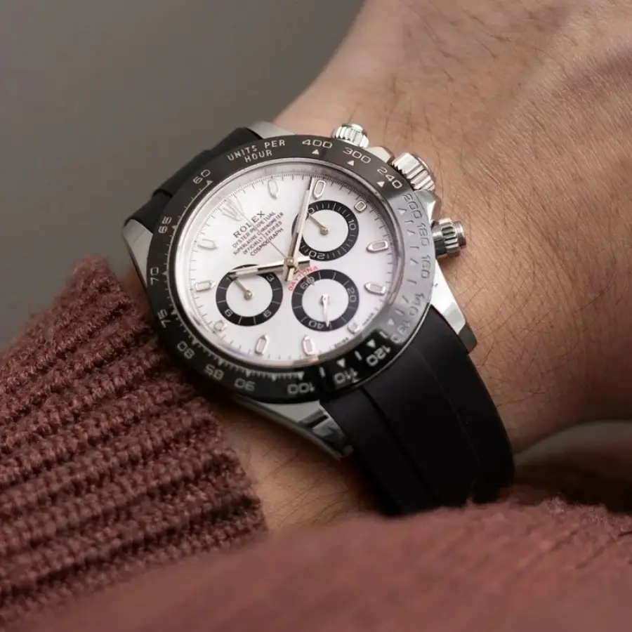 Rolex – Daytona –  Rubber Strap – Black