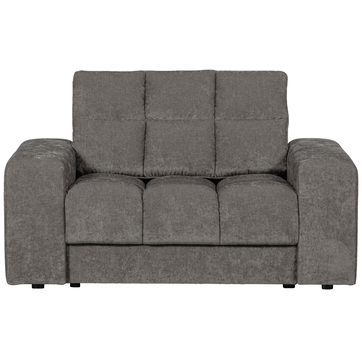 WOOOD loveseat Second Date - Vintage - Mouse - 78x136x101