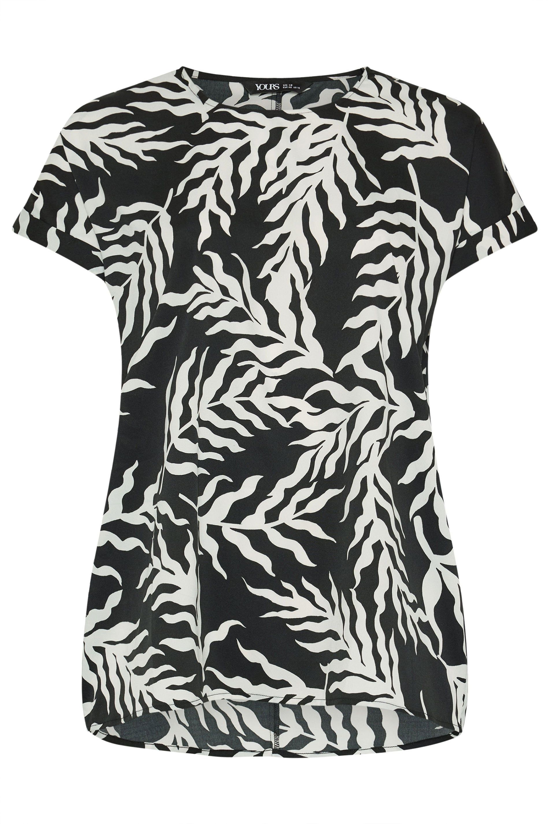 Yours Leaf Print Top