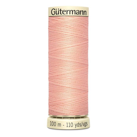 Gutermann Pink Sew All Thread 100m (165)
