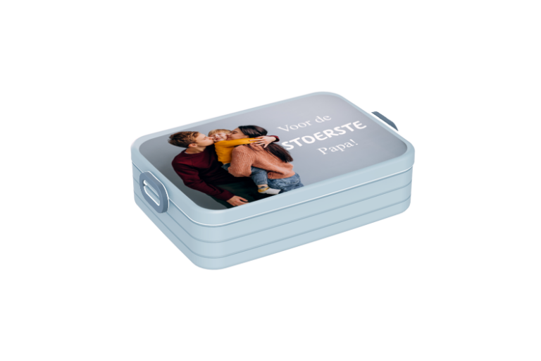 Ontwerp je eigen lunchbox Take a Break large - Eigen ontwerp