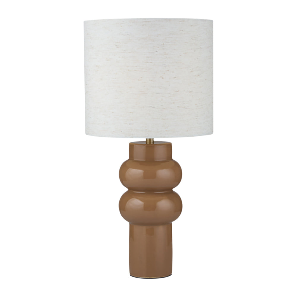 by fonQ Bubbly Tafellamp - Lichtbruin