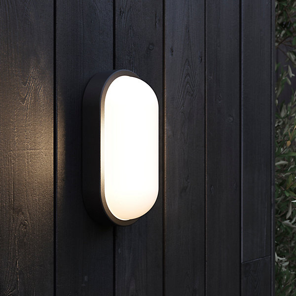 Applique murale LED intégrée Bredene 800lm 14W blanc neutre l.8,5 x H.24 x P.12 cm