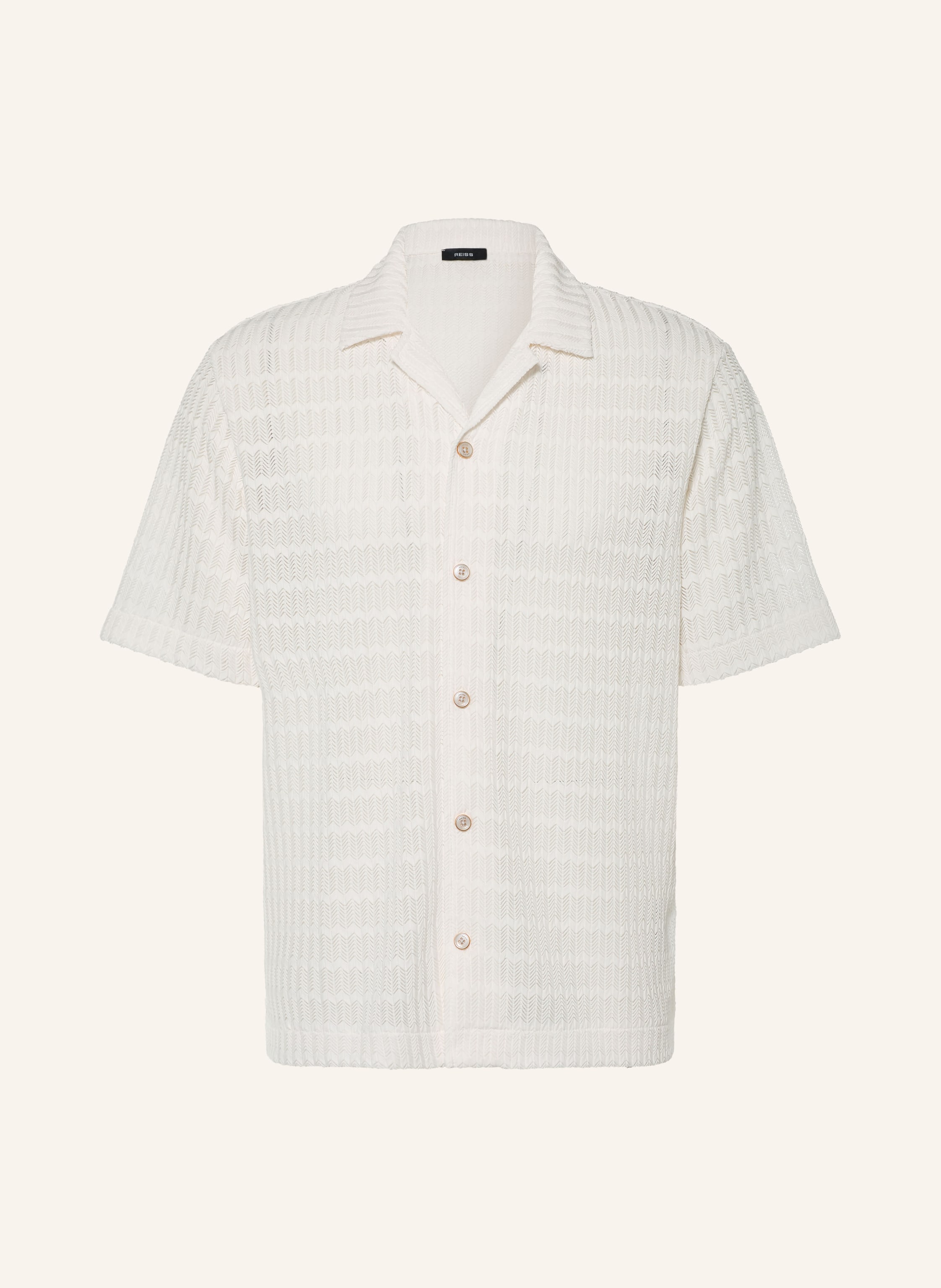 REISS Resorthemd SID Comfort Fit aus Jersey