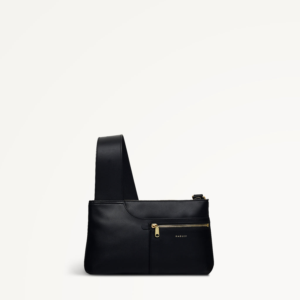 Pockets Small Ziptop Cross Body Bag - RHB18102