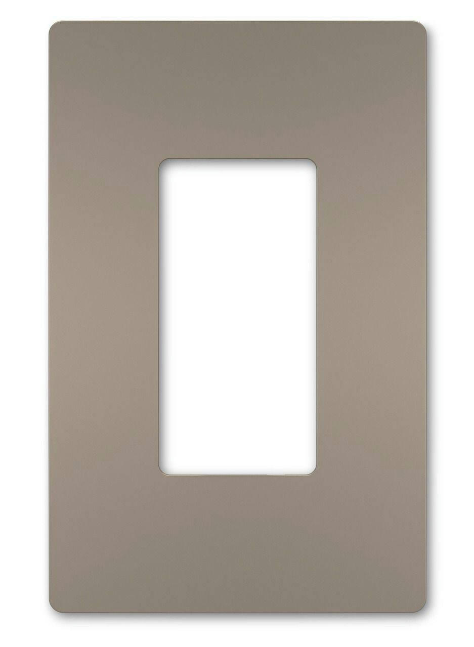 Legrand RWP26NICC6 Radiant Screwless Wallplate, 1 Gang, Nickel