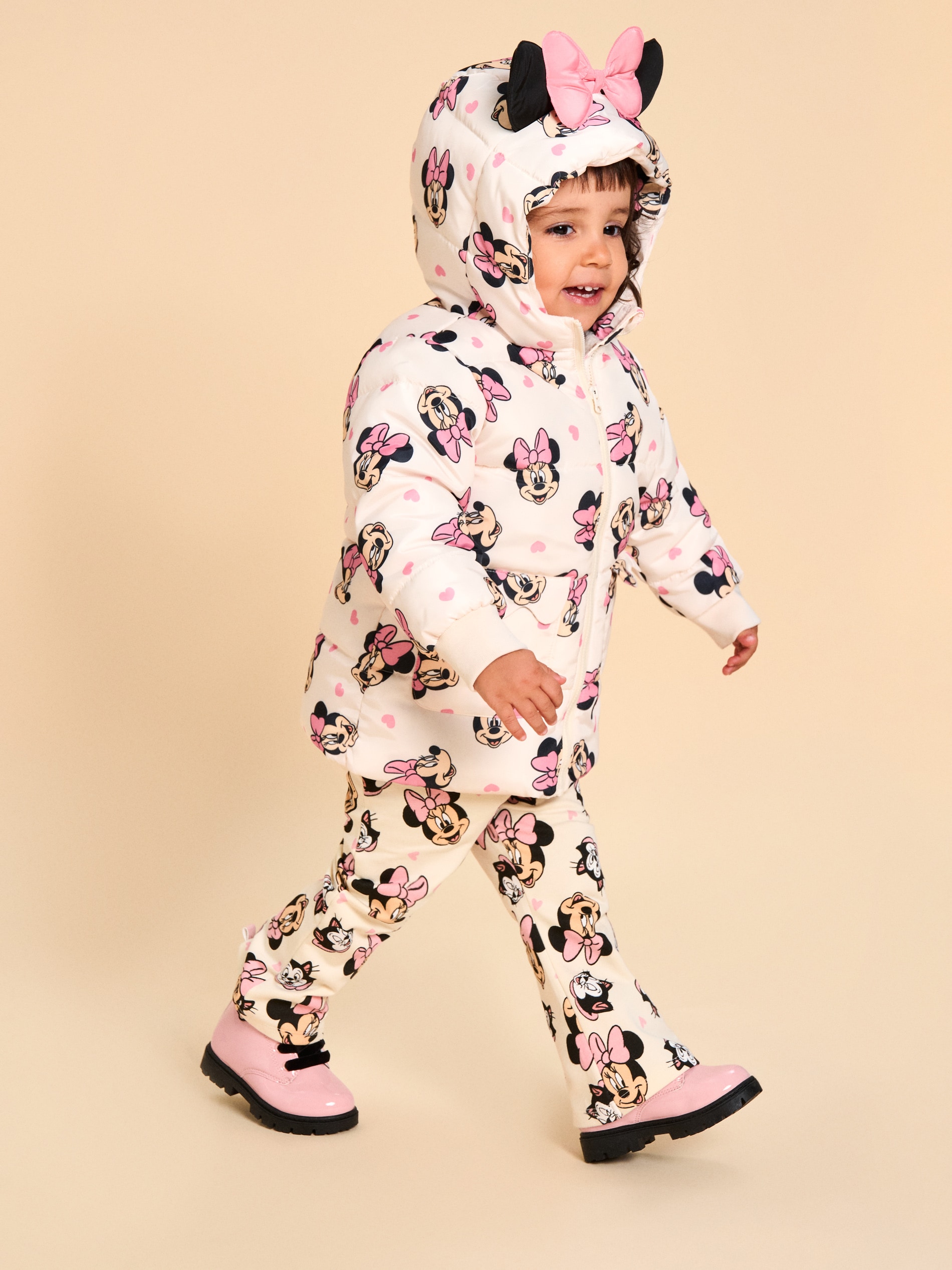 Botki z aplikacją 3D Minnie Mouse