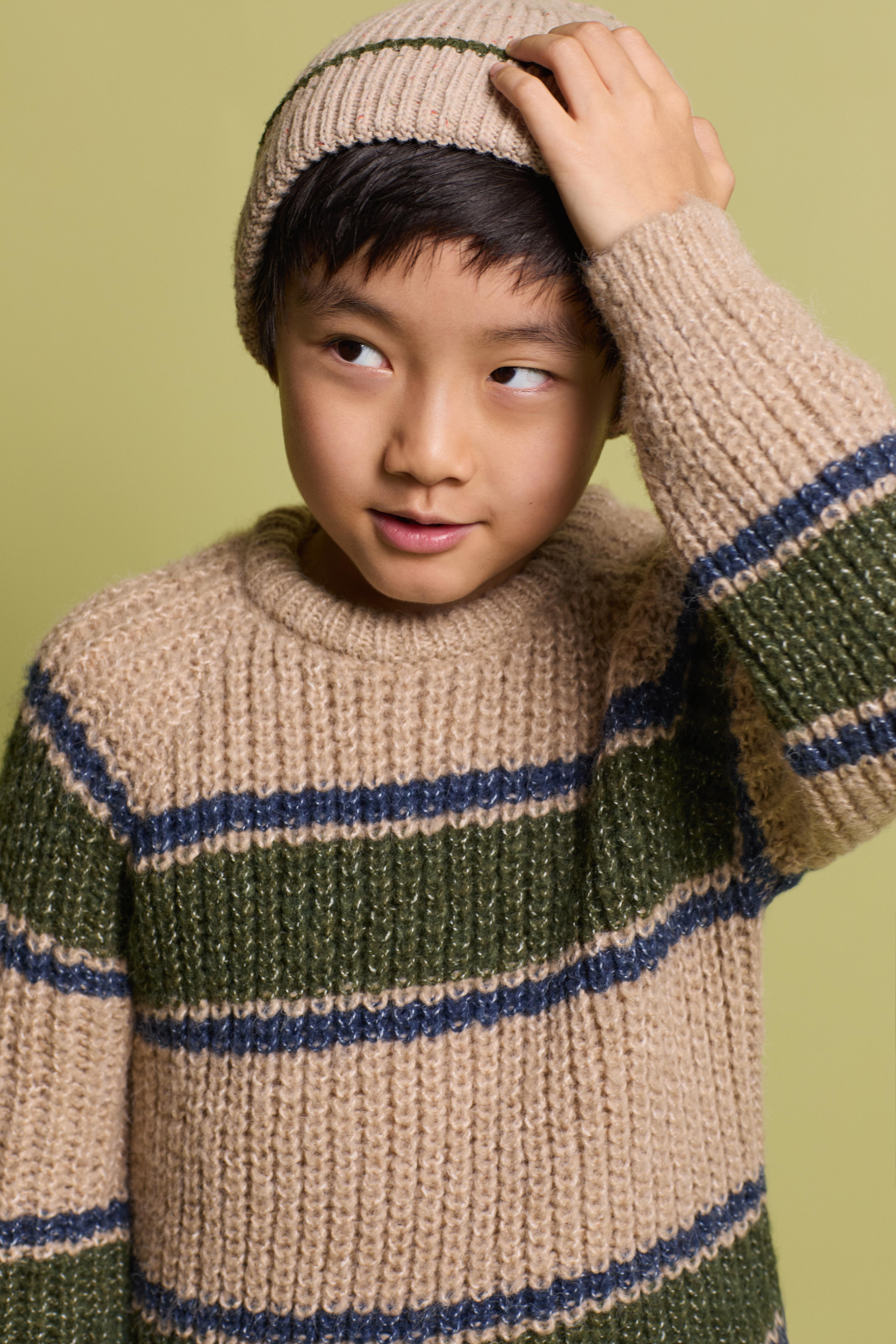 1.5-8yrs | The Edit Stripe Sweater