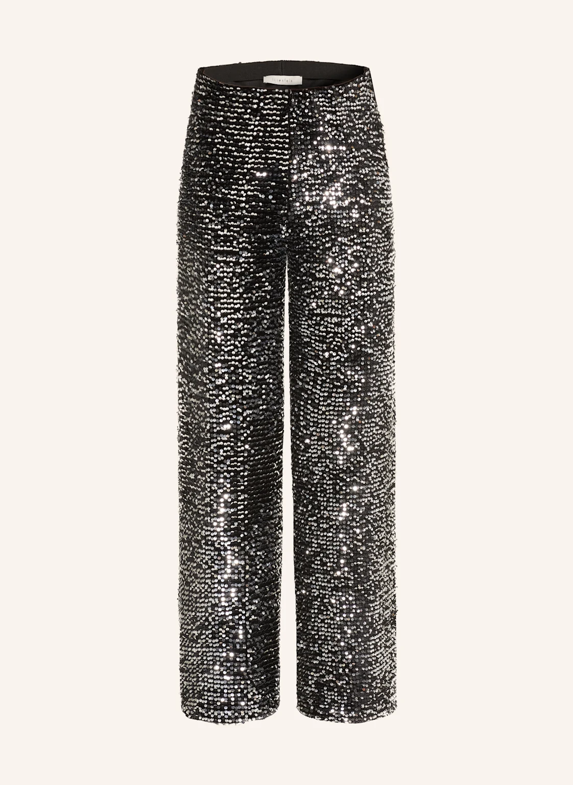 lilienfels Marlenehose mit Pailletten