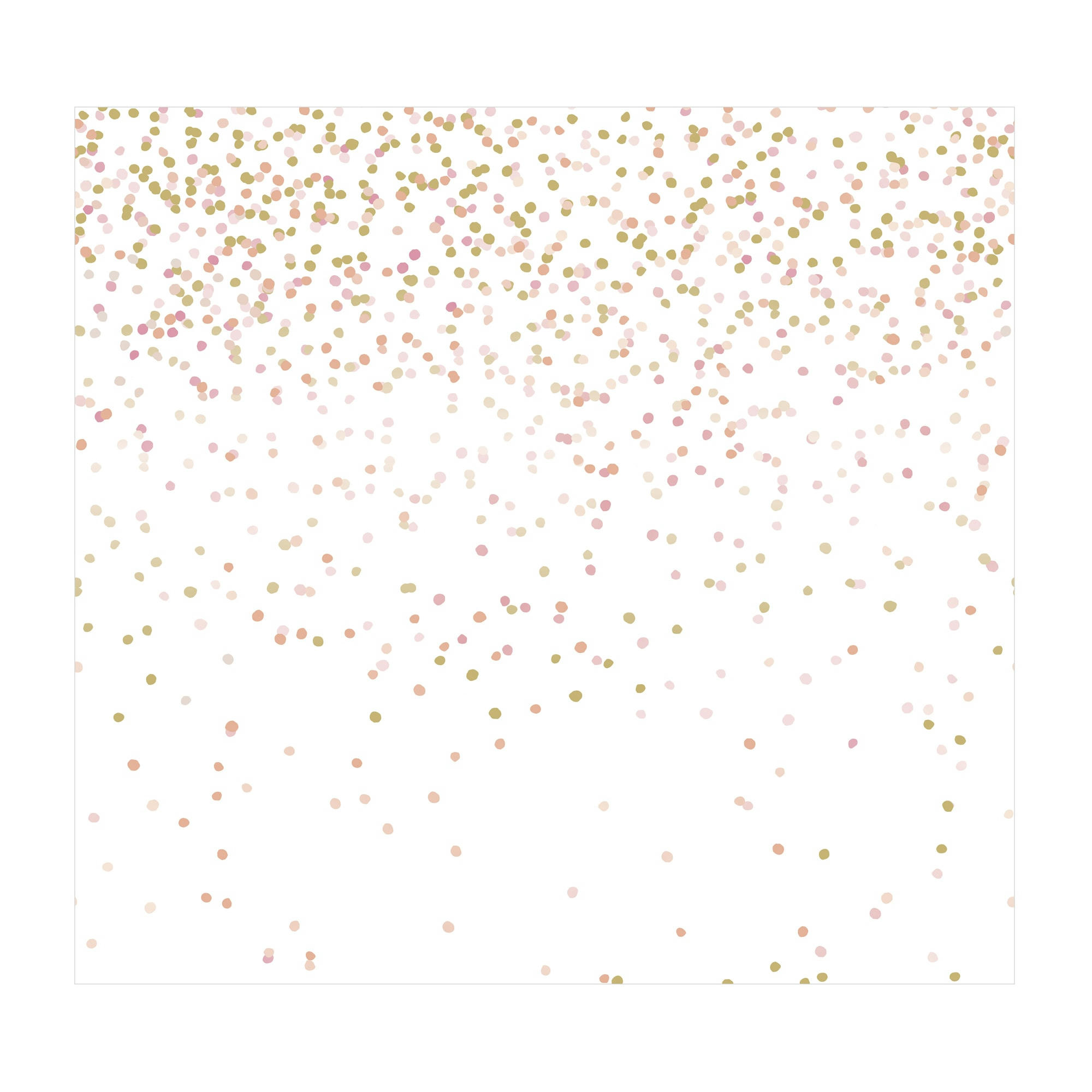 - fresque panoramique confetti rose doré 300x280cm