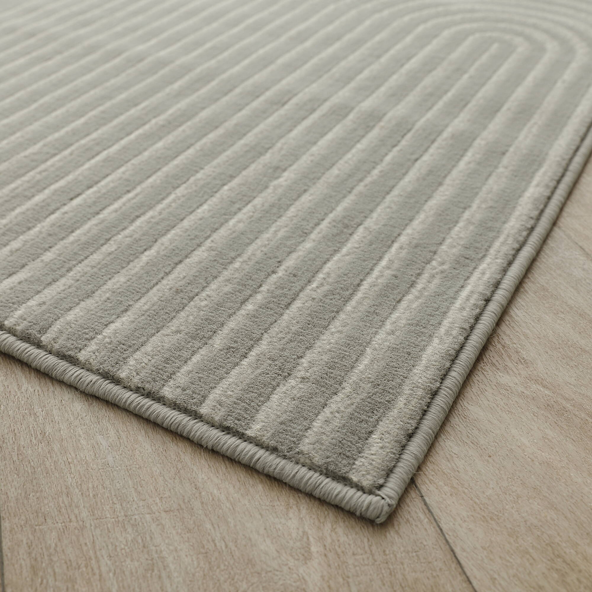 Tapis motif double arche