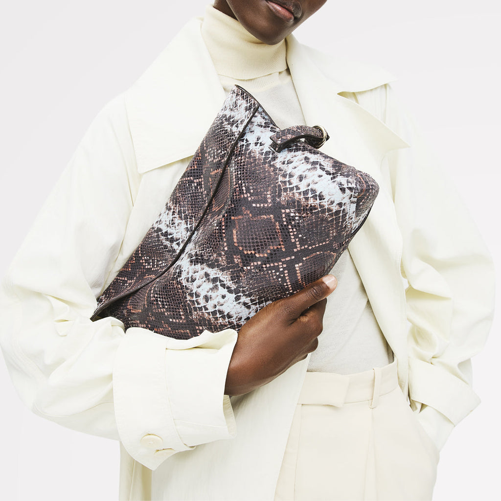 Fleet Street - Large Flapover Clutch Bag