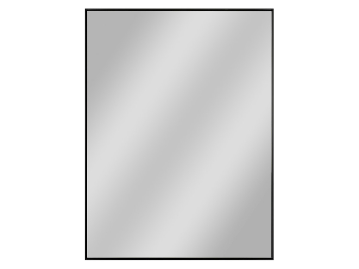 Lustro ścienne Stark Black 60x80 cm czarne