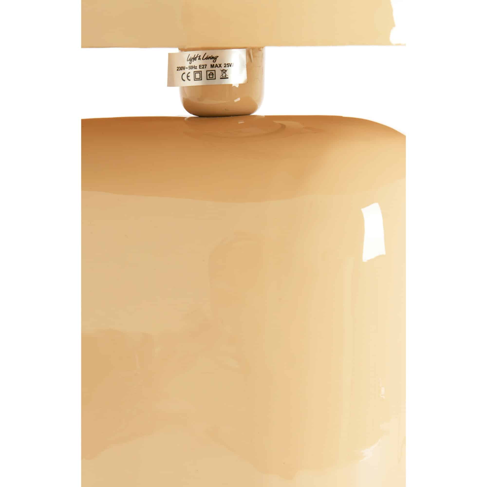 Light & Living Tafellamp Todd - Bruin - 37x26x37cm