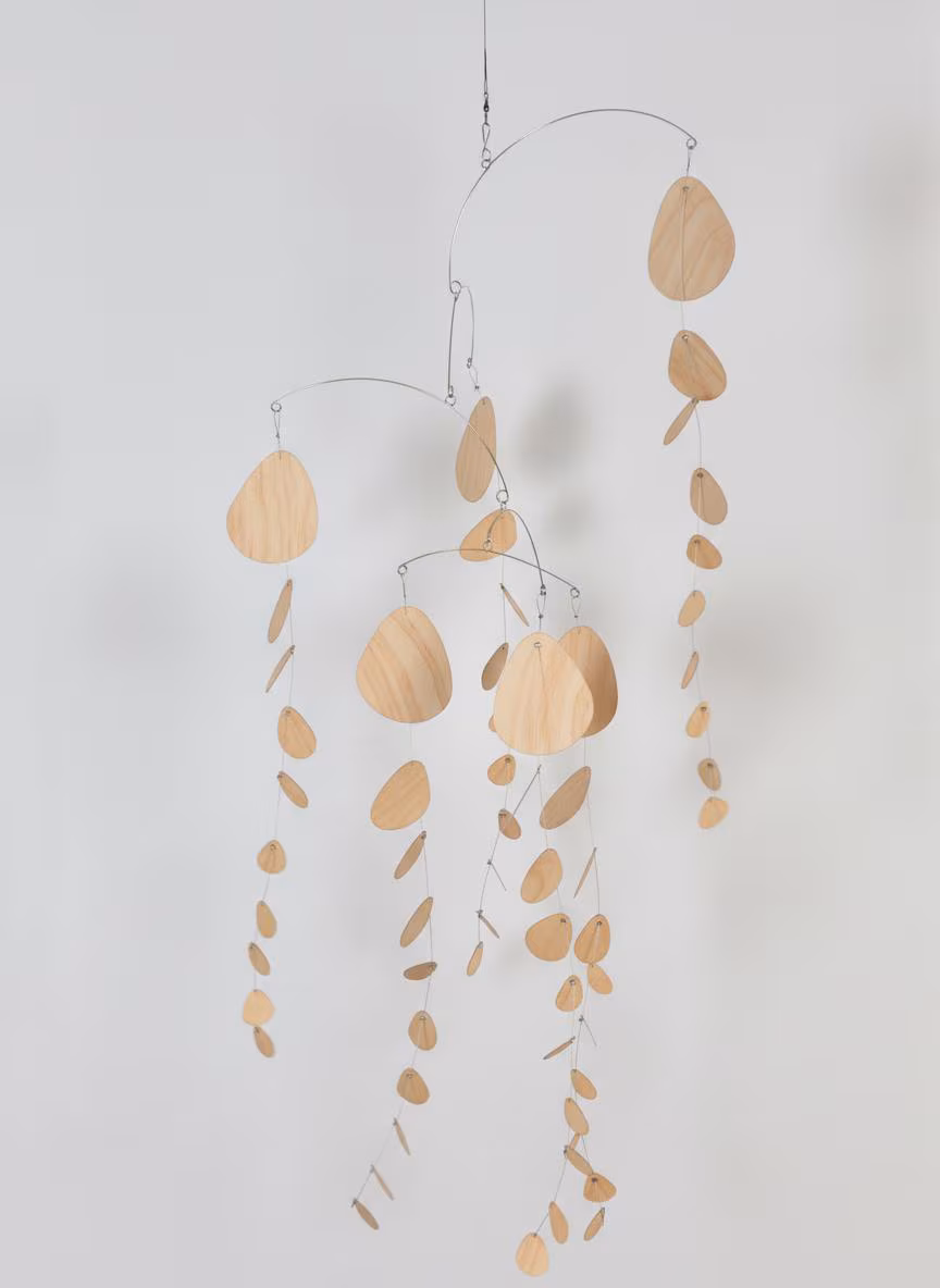 Delicate Wood Kinetic Mobile #46