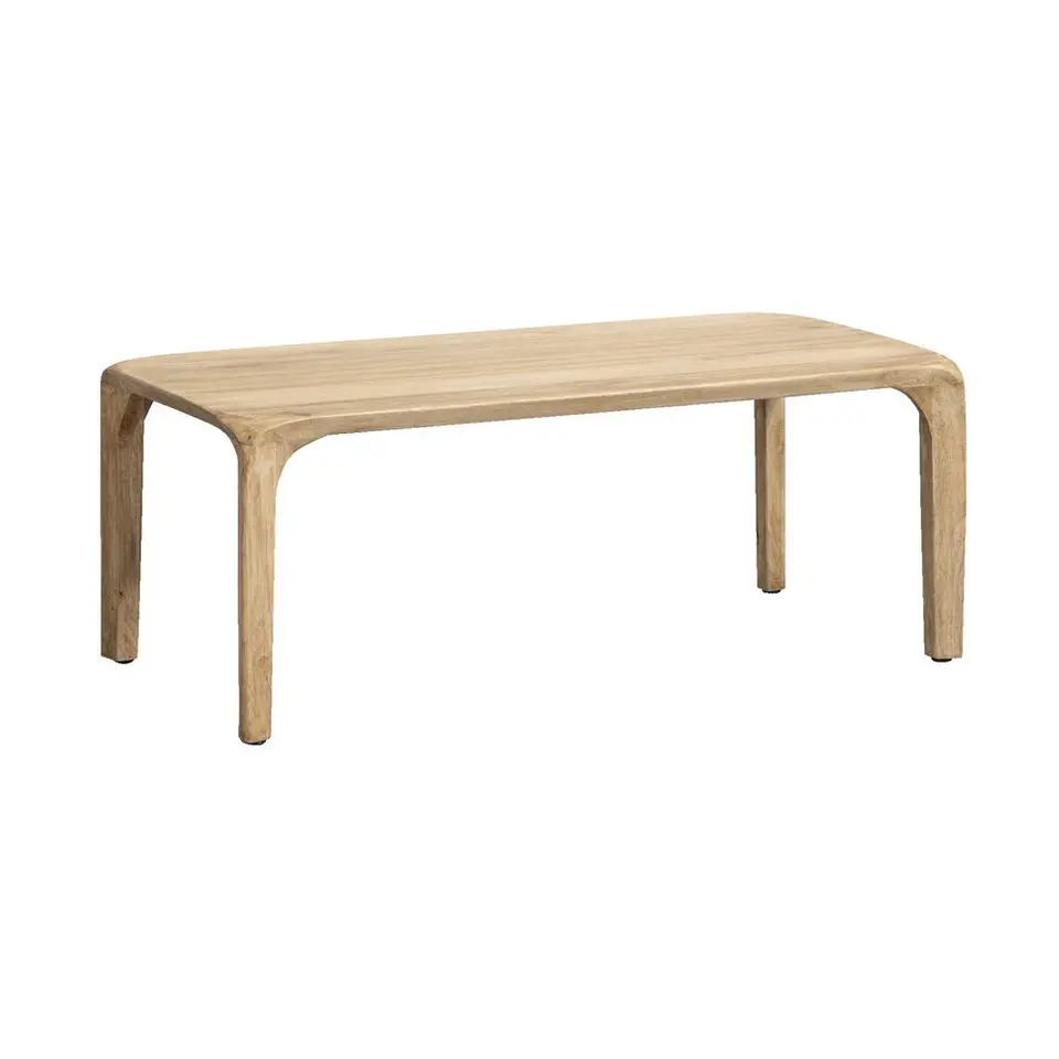 Salontafel Bansi - mangohout - 38x100x50 cm