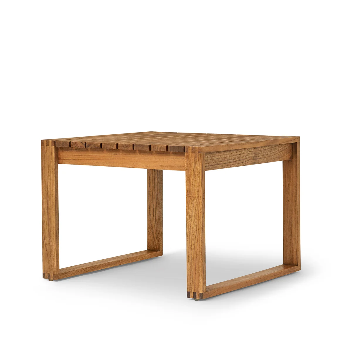 Carl Hansen - BK16 Beistelltisch, 69 x 66 cm, Teak unbehandelt
