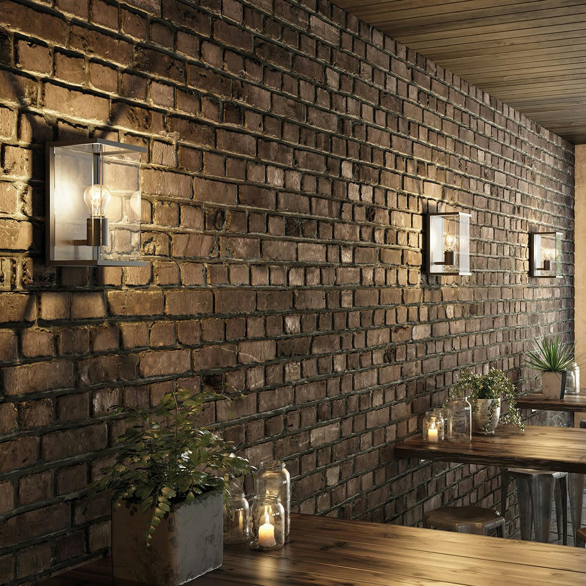 VETRO - Applique extérieur en métal anthracite