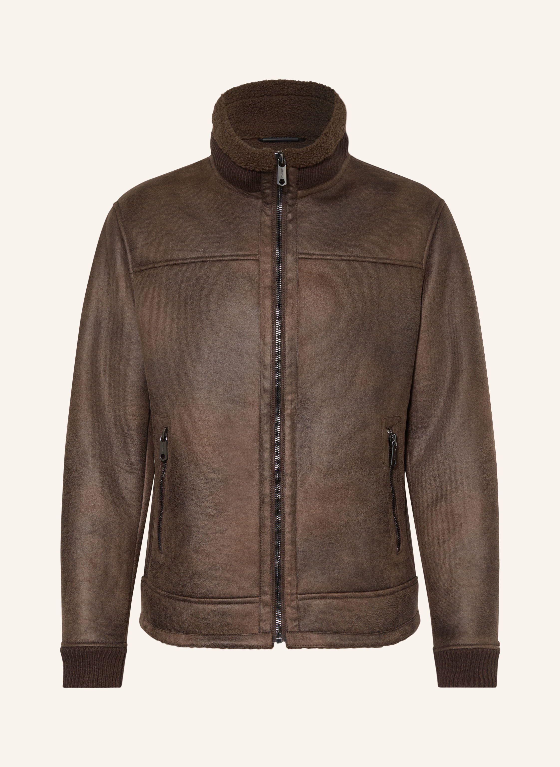 MILESTONE Jacke MSRIANO in Lederoptik