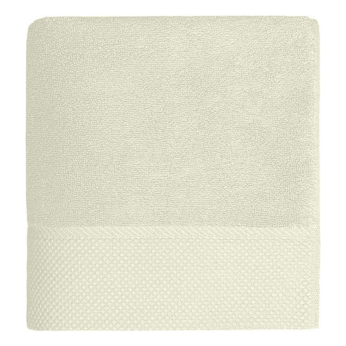 SENSOFT - Serviette de toilette  zéro twist 560gr/m²  ecru 50x100 cm