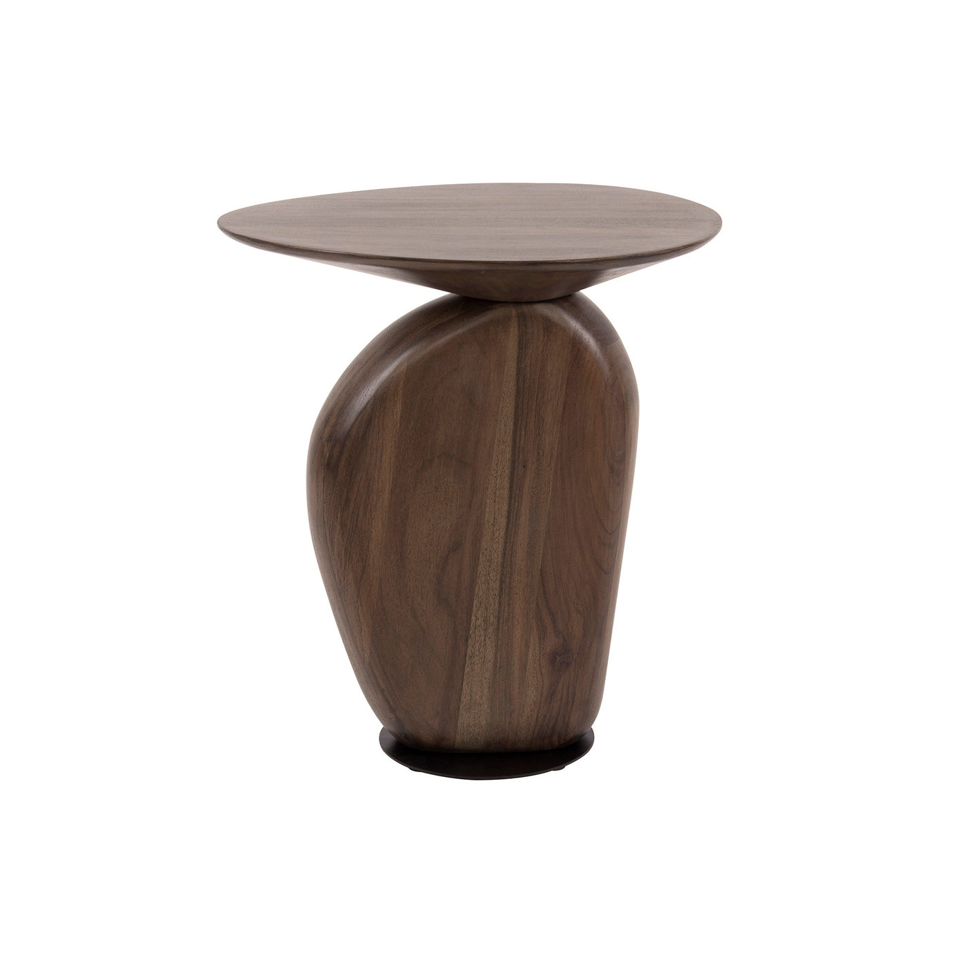 Giga Meubel Bijzettafel Art - Bruin Acaciahout - 45x36x50cm