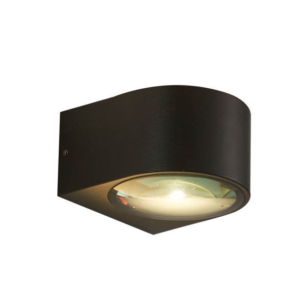 Kinkiet zewnętrzny Pesaro 3K czarny piaskowany LED 10W 3000K 838lm Italux
