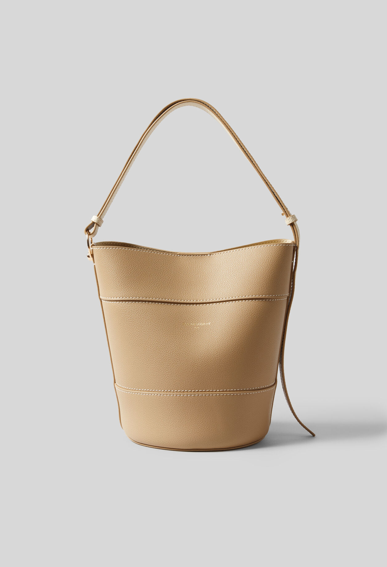 Sac seau Solveig cuir grainé